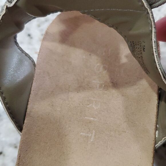 Esprit Espadrilles Platform Sandals Size 7.5 - Picture 6 of 7